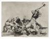 FRANCISCO JOSÉ DE GOYA Group of 8 etchings with aquatint from Los Desastres de la Guerra.